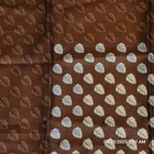 Totes 70 s Rain Scarf 26 X 26 Japan Brown Beige Water Repellent 