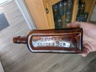Cleveland Ohio Applied Top Advertising Buhrer s Gentian Bitters Bottle