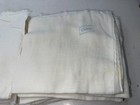 12  14  Curity Vintage Flat Fold Cloth Diapers 36 X 17  100  Cotton Blue Stamp
