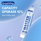 Cream 640g Cylinder Chargers X 6 Tanks Greatwhip Ultra Pure Clean Tasty