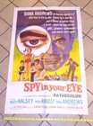 Spy In Your Eye  1965  - Original Movie Poster - Italian James Bond Espionage