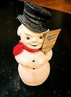 Kentucky Tavern Snowman Reproduction Broom Made On Old Paper