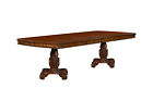 Sale Extendable 72 -108  Formal Dining Table   Chairs Set Cherry Brown