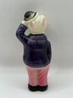 Vintage Celluloid Easter Bunny Rabbit Suit   Hat 1050   s Made In Japan 5 1 4   