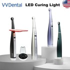 Dental Curing Light Led Resin Cure Lamp 1 Second 3200mw cm   6 Modes Oled Screen