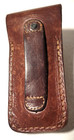 Crowning Folding Knife 7 Inches With Leather Sheath Used