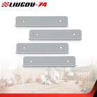 4pcs Light Gray Composite Decking Boards End Cap 5 5    W screw Holes Fit For Trex
