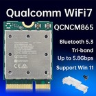 Qcncm865 Wifi 7 802 11be Bluetooth 5 3 Tri-band M 2 Wifi Card Up To 5 8gbps