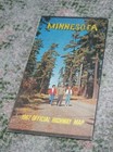 Vintage 1967 Minnesota Official Highway Map Crisp Clean Map 