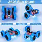 Rc Stunt Cars Remote Control 2 4 Ghz Rc Racing Trucks Off Road 4wd Car Toys Blue