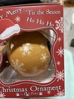 Christmas Round Dachshund Ornament 3 Inch New In Box