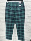 Vineyard Vines Boys Holiday Plaid Breaker Pants Blue Green Size 16  4-ad9 