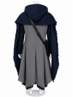 Medieval Hooded Ranger Cloak Tunic Costume Larp Viking Renaissance Outfit Set