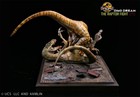 Dino Dream The Raptop Fight Jurassic World Dinosaur Statue 1 15 Model New Stock
