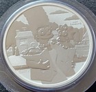 2021 Simpsons Marge   Maggie 1oz Silver  9999 Tuvalu Coin- Mint