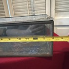 Victorian Tin And Lead Ornate Edges Store Display Case Unique Read