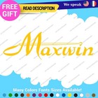 Fits Maxwin Pearl Drums Decals Band Stickers Drum Bass Replacement Vinyl Die Cut