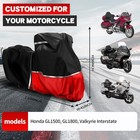 420d Motorcycle Cover Suitable For Honda Gl1500  Gl1800  Honda Touring Models