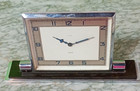 Smiths 8 Days England Art Deco Desk Clock