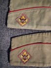Vintage Boy Scouts Of America 1940-1970 Green Garrison Caps Lot Of 2