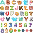 Fridge Magnets For Kids Girls Boys Funny Lot Set Letters Numbers Animal Alphabet