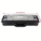 6 Sizes Black Hard Shell Pp Toolbox Shockproof Portable Tool Storage Case