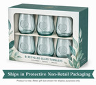 Vidrios San Miguel 21 Oz Recycled Glass Stemless Tumblers Set Of 6 Spain