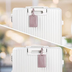 Luggage Tags  Leather Personalized Suitcase Tag Set Luggage Id Tags Labels Trave