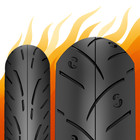 190 55-17   120 70-17 Diablos Motorcycle Tire Set - New  2 Tires   Dot 2025