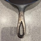Wagner Arc Logo  7 A No 7 A Cast Iron Skillet  Pan Plated Lite Glass Smooth Flat