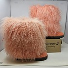 Bearpaw Boetis Ii Sheepskin Fur Lined Boots   1294w - Raspberry   Women s Size 7