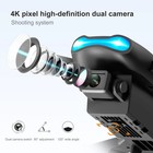Drone 2026 4k Hd Dual Camera Wifi Fpv Rc Foldable Quadcopter   4 Batteries