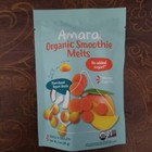 Amara Healthy Organic Smoothie Melts Mango Carrots Plant Based Dairy-free - 6ct