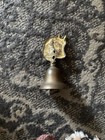 Vintage Horse Head Brass Hand Bell