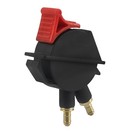 High Pressure Red Seat Height Adjust Air Valve Rocker Switch Control 