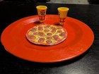 Lot Of 4 Vintage Pizza Hut Collectible Toys 1980s Pizza Hut