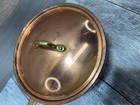 Made In Portugal Copper   Brass 6 5       Sauce Pan With Lid Vintage Odi