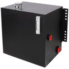 25 Gallon 12 Gauge Steel Hydraulic Fluid Reservoir Tank Inlet 2  Fnpt And Outlet