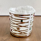 Yankee Candle Christmas Lights Silver Metal Tea Light Holder New