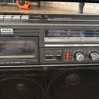 Vintage Magnavox D8443 Power Player Boombox 4 Band -am fm sw1 sw2-1984
