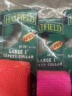 4 Pk Hatfield Large Dog Collar 1    Slip-collar Asst Color Safety 18-26    Neck