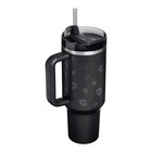 Stanley 40 Oz Stainless Steel H2 0 Flowstate Quencher Tumbler Sweetheart Skulls