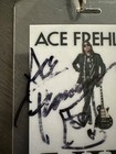 Kiss Ace Frehley Signed Meet And Greet Vip Pass