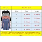 Women s Long Sleeve Tunic Top Casual Square Neck Basic T-shirt Blouse Loose Fit