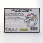 Conspiracy Theory Travel Edition 2020 Neddy Trivia Board Game  New   Sealed
