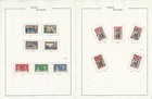 Ceylon Stamp Collection On 12 Pages 1935-1952 Neatly Identified  Jfz