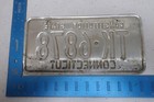 Connecticut License Plate 1979 Ct 79 Tag Tk-6878