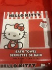 Hello Kitty Red Bathroom Towel Set  2 Bath Towels 2 Hand Towels 4 Washcloths New