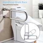 Wochitv 29 5 Inch Toilet Grab Bar Stainless Steel Handicap Rails Grab Bars