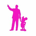 Walt Disney Mickey Mouse Vinyl Decal Sticker Car Window Wall Door Laptop Macbook